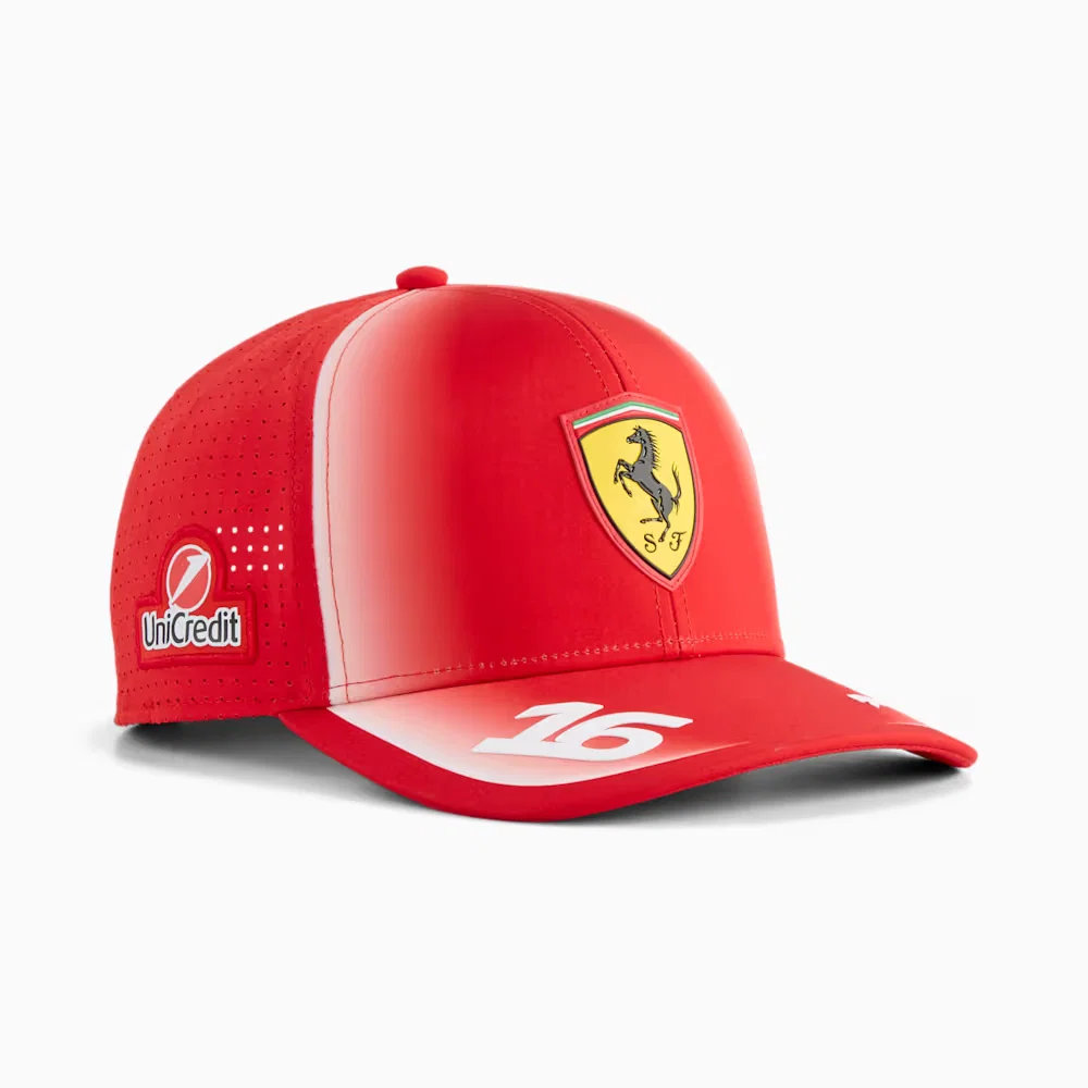 Boné Scuderia Ferrari LeClerc Juvenil