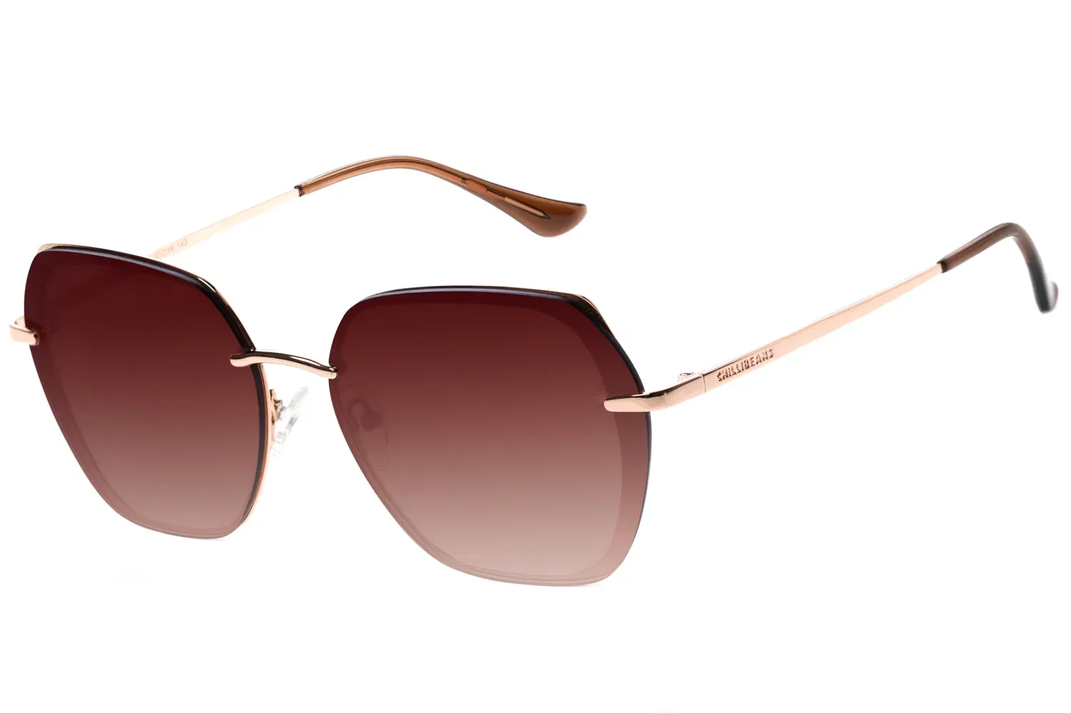 Óculos De Sol Feminino Chilli Beans Flat Rosé