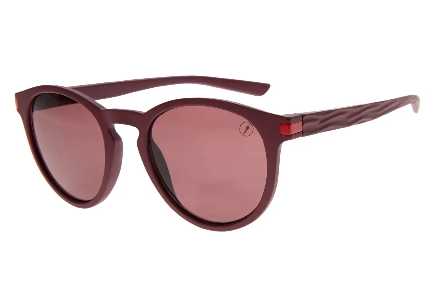 Óculos de Sol Feminino Street Sports Texturizado Vinho
