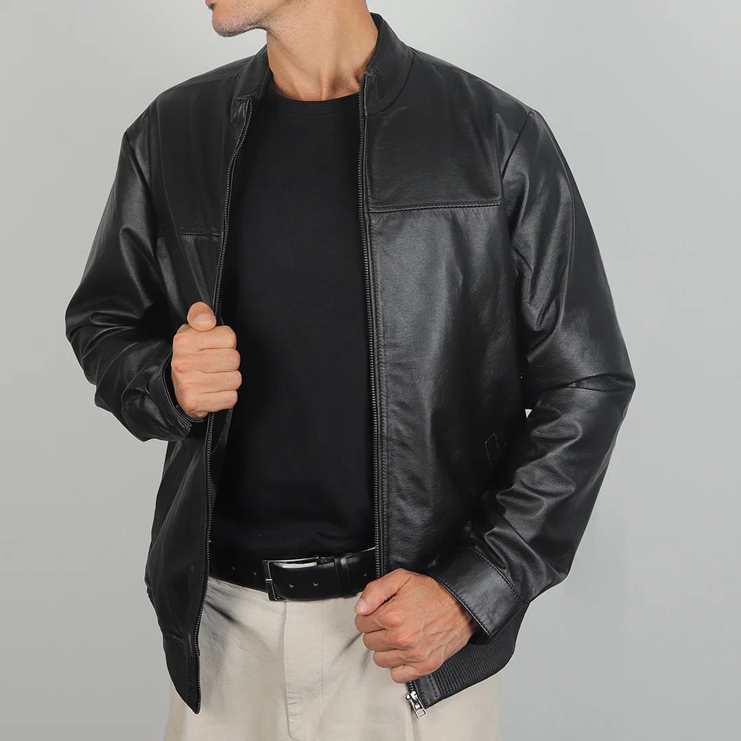 Jaqueta Couro Masculina Ribana Couro