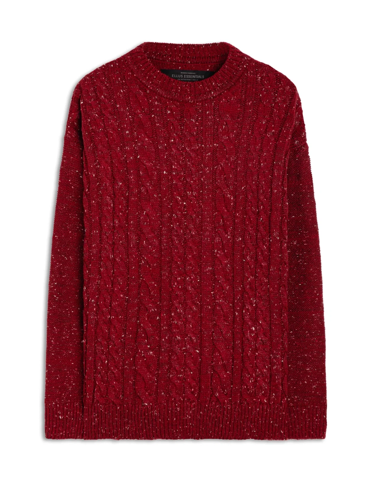 Tricot Tweed Color Mix Vermelho — imagem 1