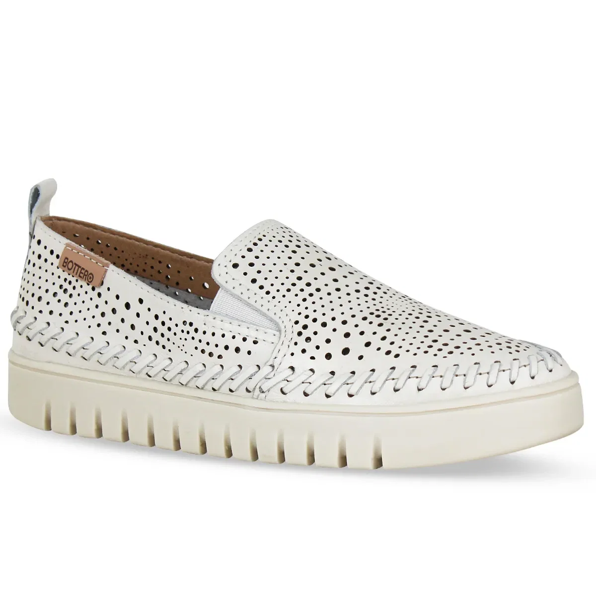 Tênis Couro Atanado Napoli Off White