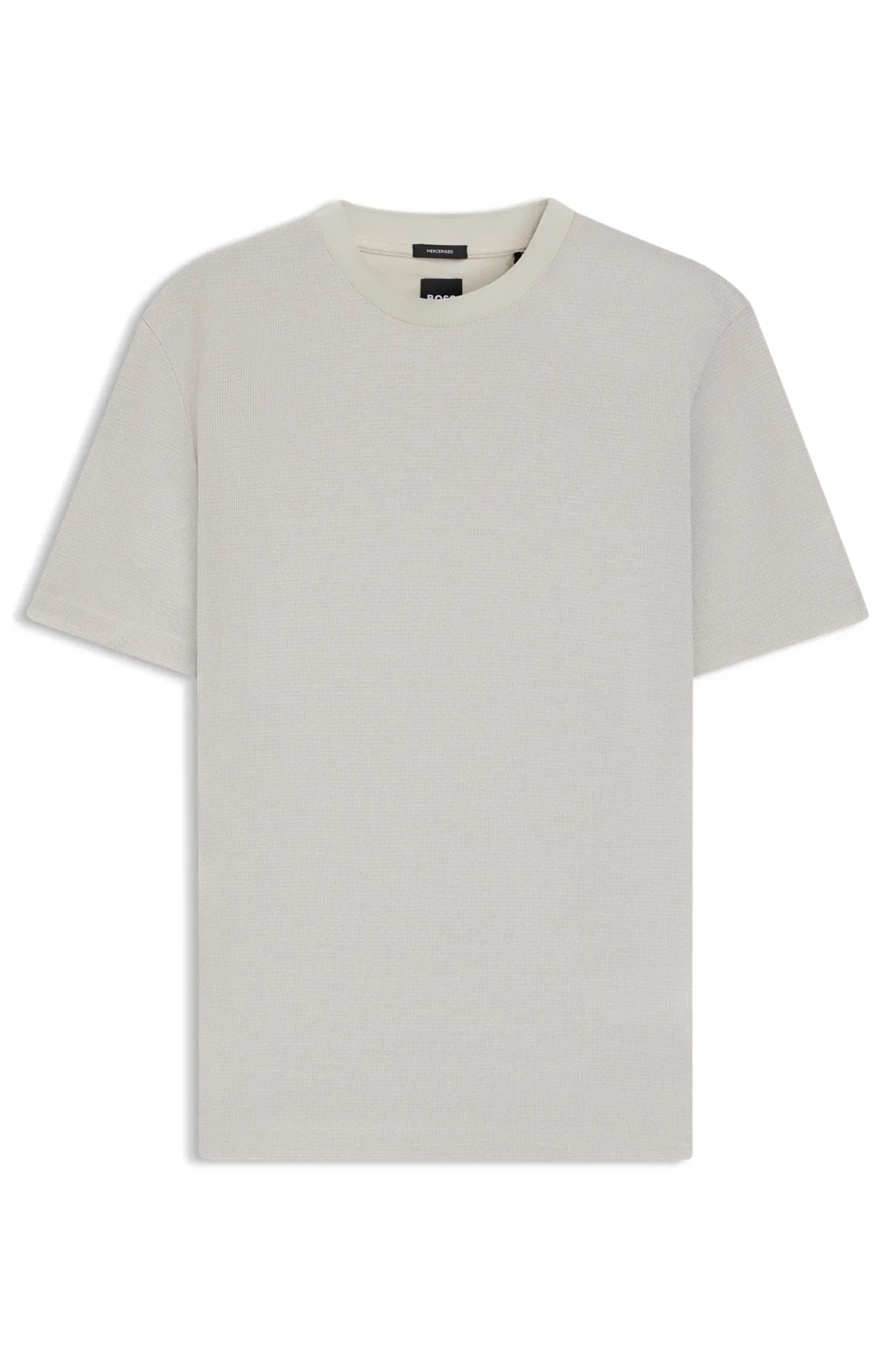 Camiseta Em Algodão Mercerizado Com Micropadrão — imagem 1