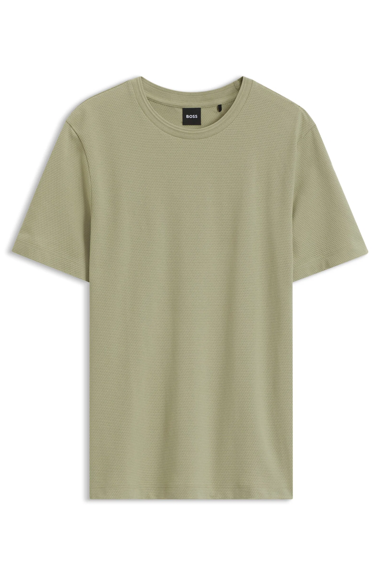 Camiseta De Mistura De Algodão