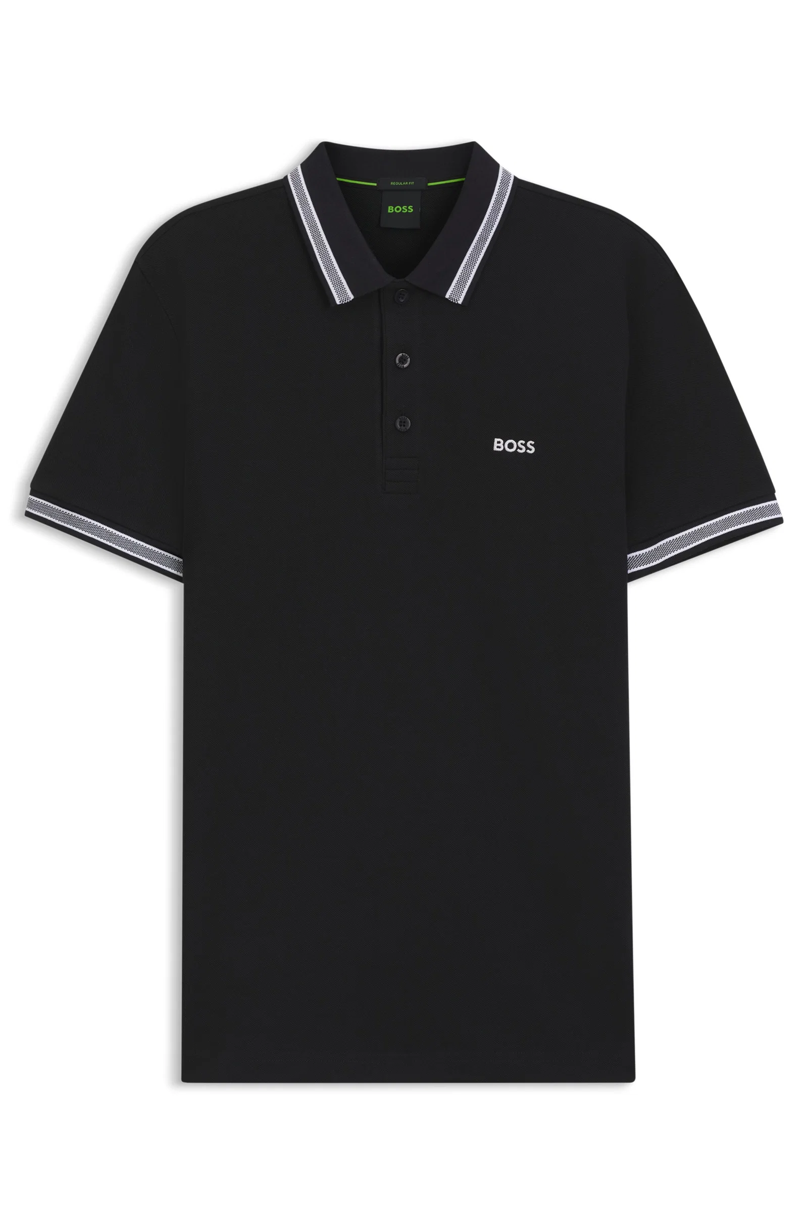 Camisa Polo Em Algodão Orgânico Com Logo
