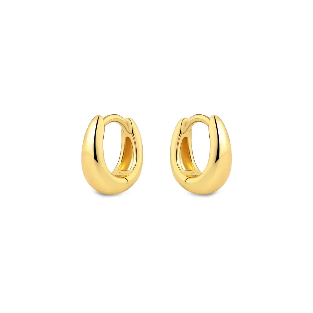 Argola Life Galaxy em Prata 925 com de Banho Ouro Amarelo 18k, 12,5mm — imagem 1