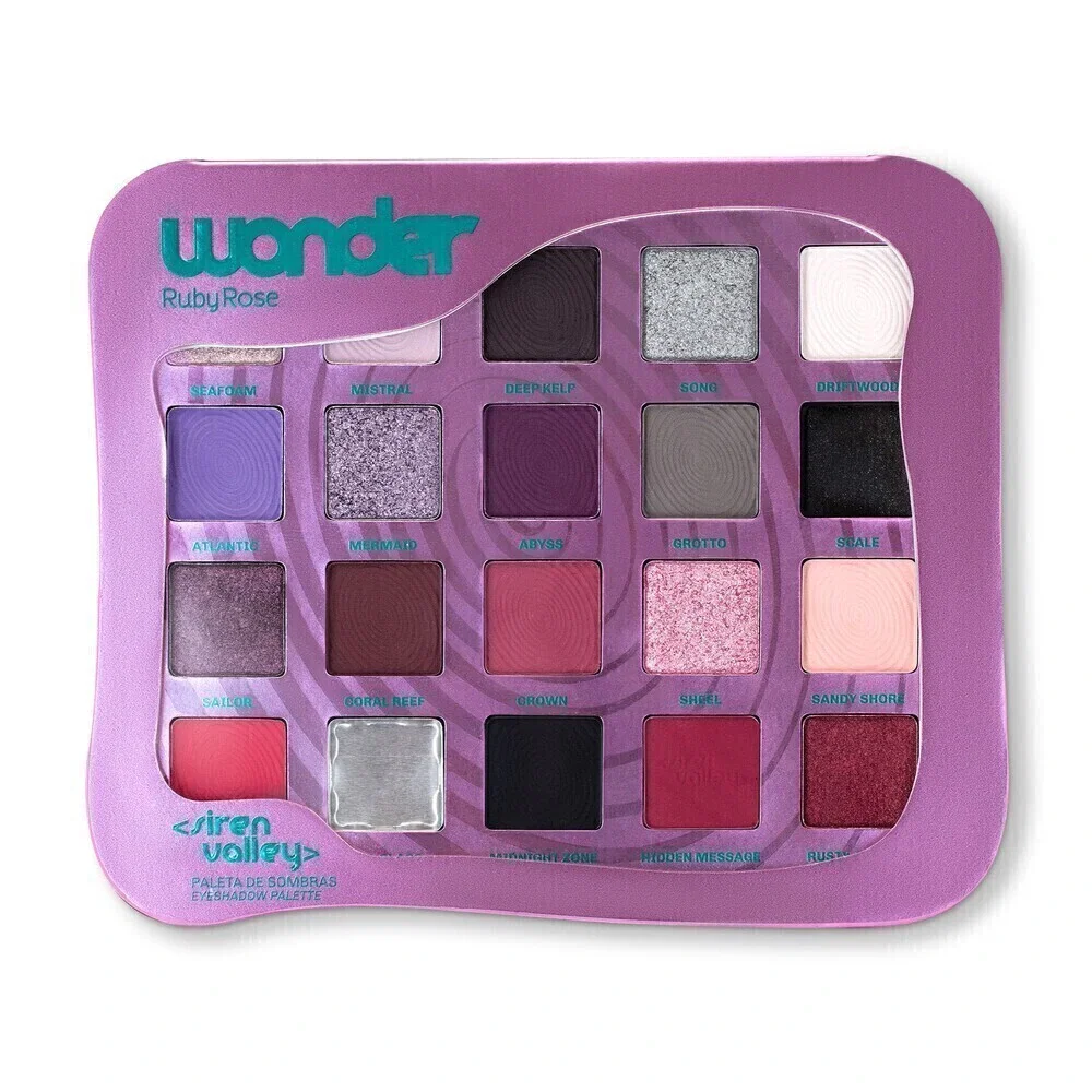 Paleta de Sombras Ruby Rose Wonder Siren Valley