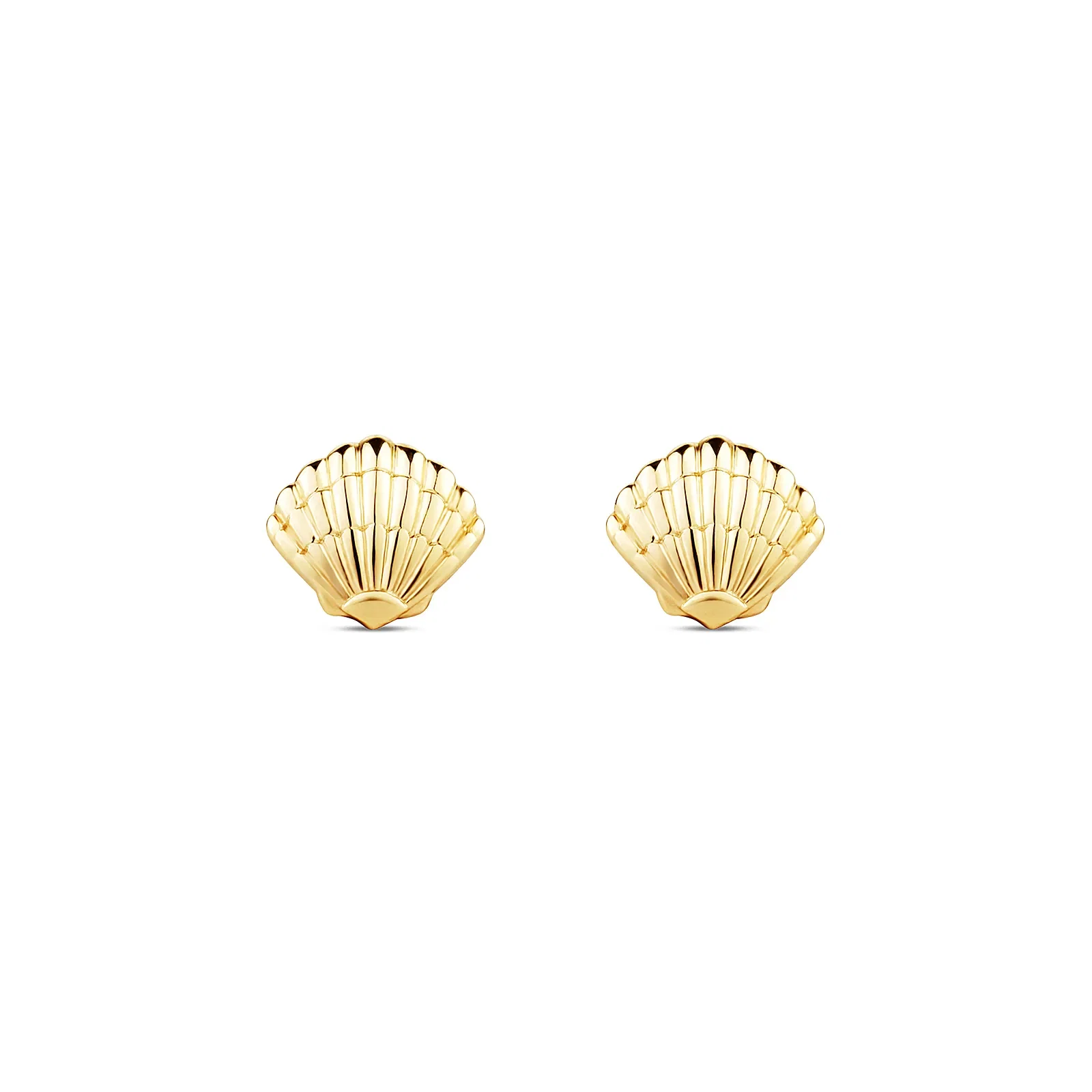 Brinco Life Kids Concha em Prata 925 com Banho de Ouro Amarelo 18k — imagem 1