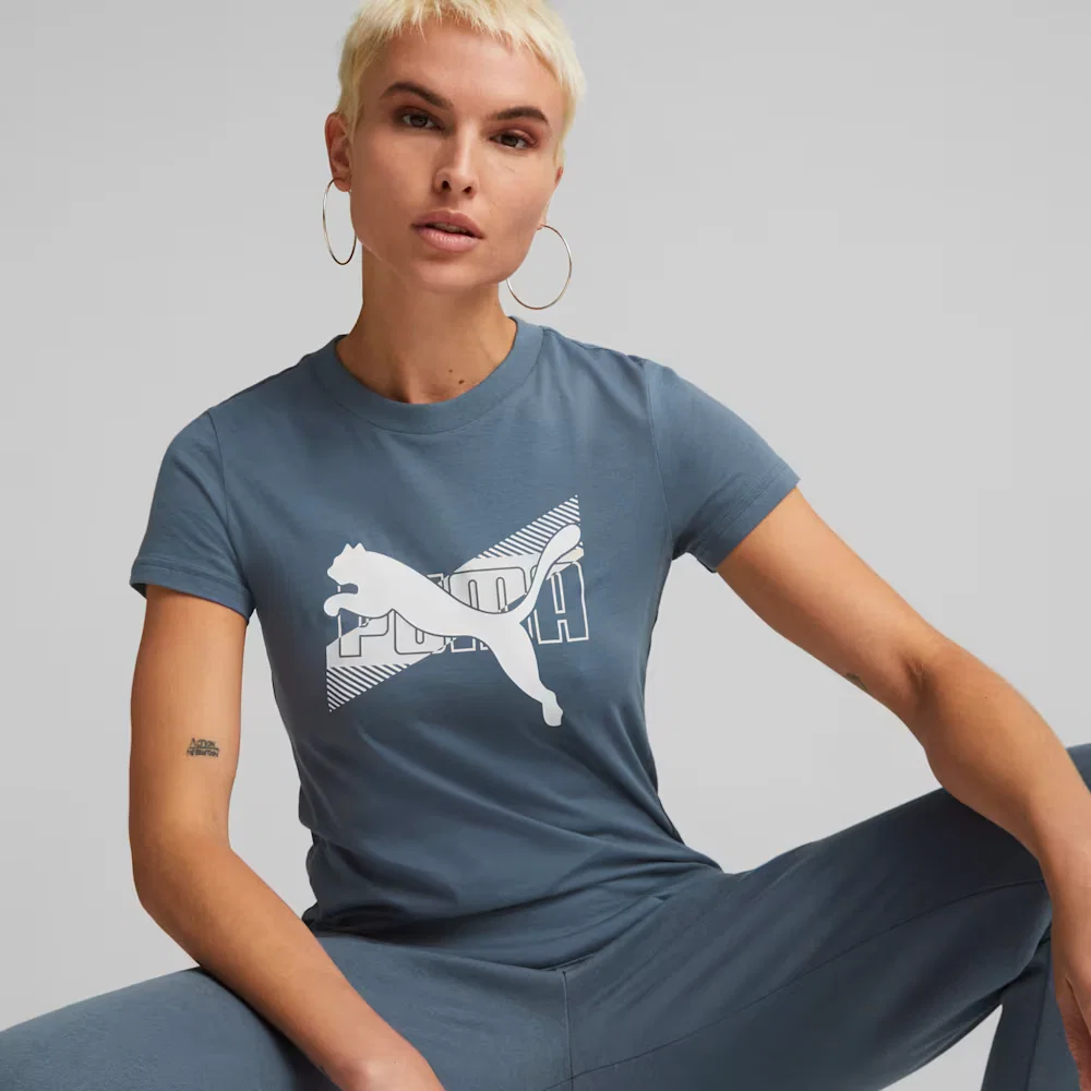 Camiseta Power Graphic Tee Feminina — imagem 1