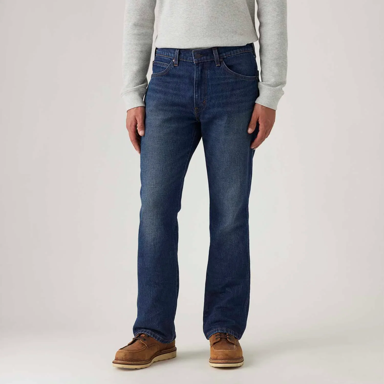 Calça Jeans Levi's® 537® Western Bootcut Lavagem Escura — imagem 1