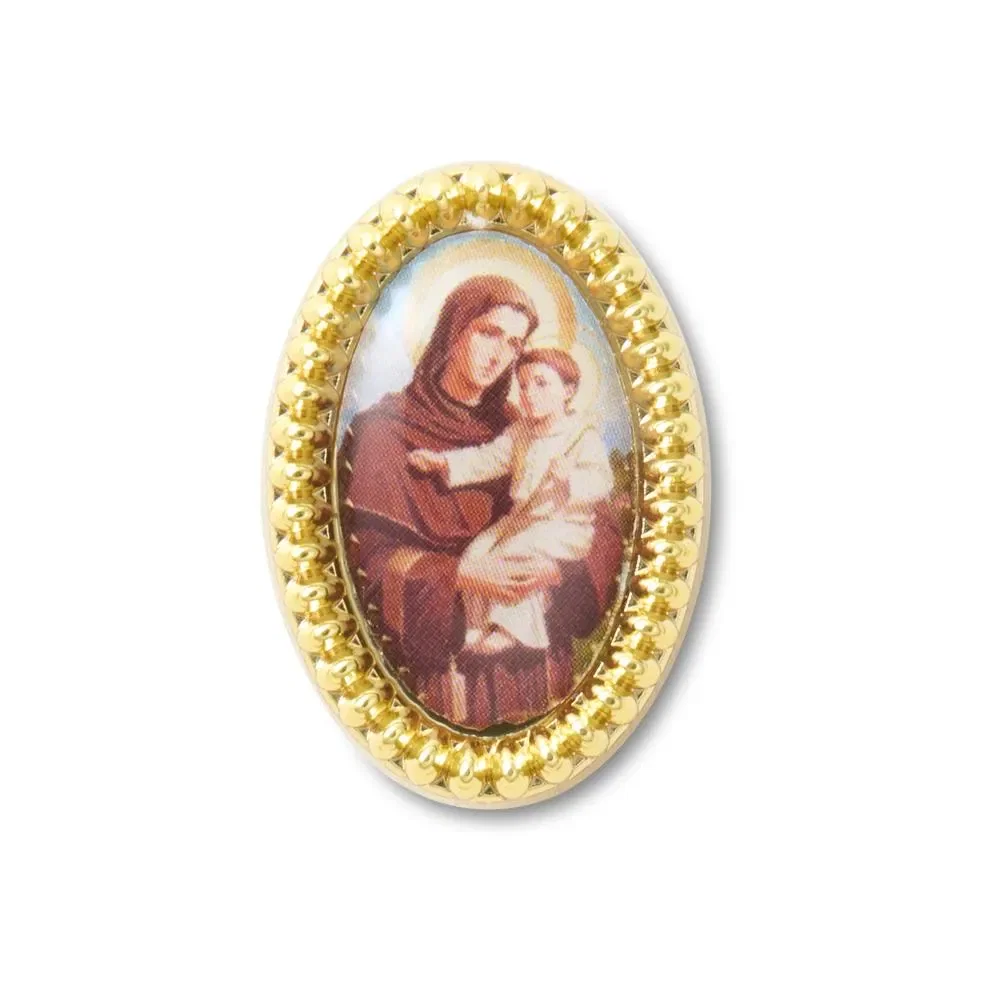 Santo Oval Dourado — imagem 1