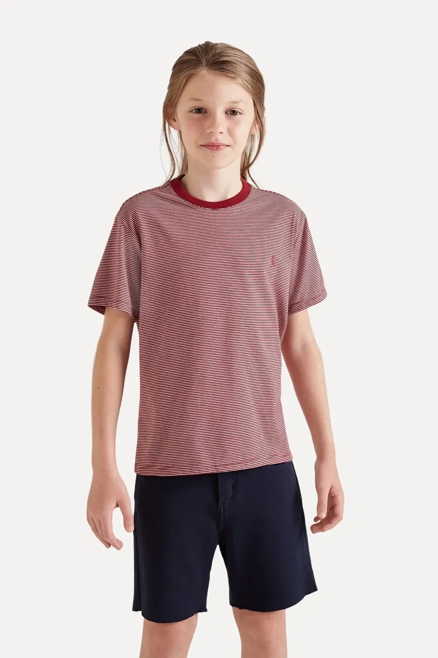 Camiseta Mini Pf Listrada Maxi