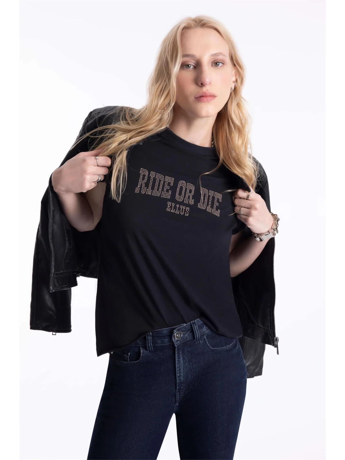 Blusa Ellus Ride Or Die Classic Preto