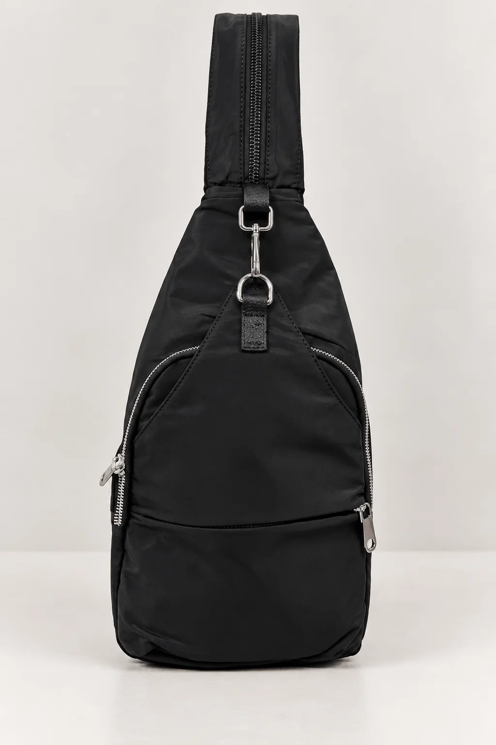Bolsa 2 em 1 Com Zíper - Preto