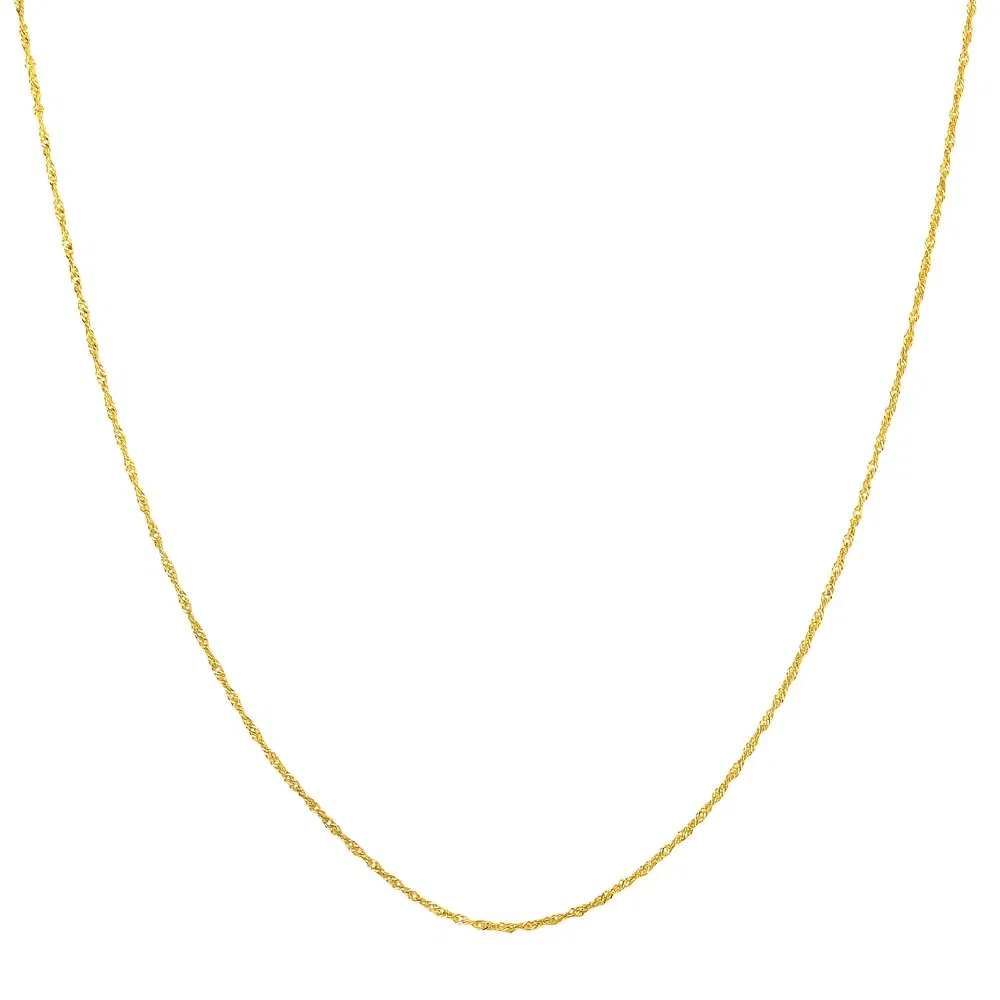Corrente Singapura em Ouro Amarelo 18k, 45cm — imagem 1