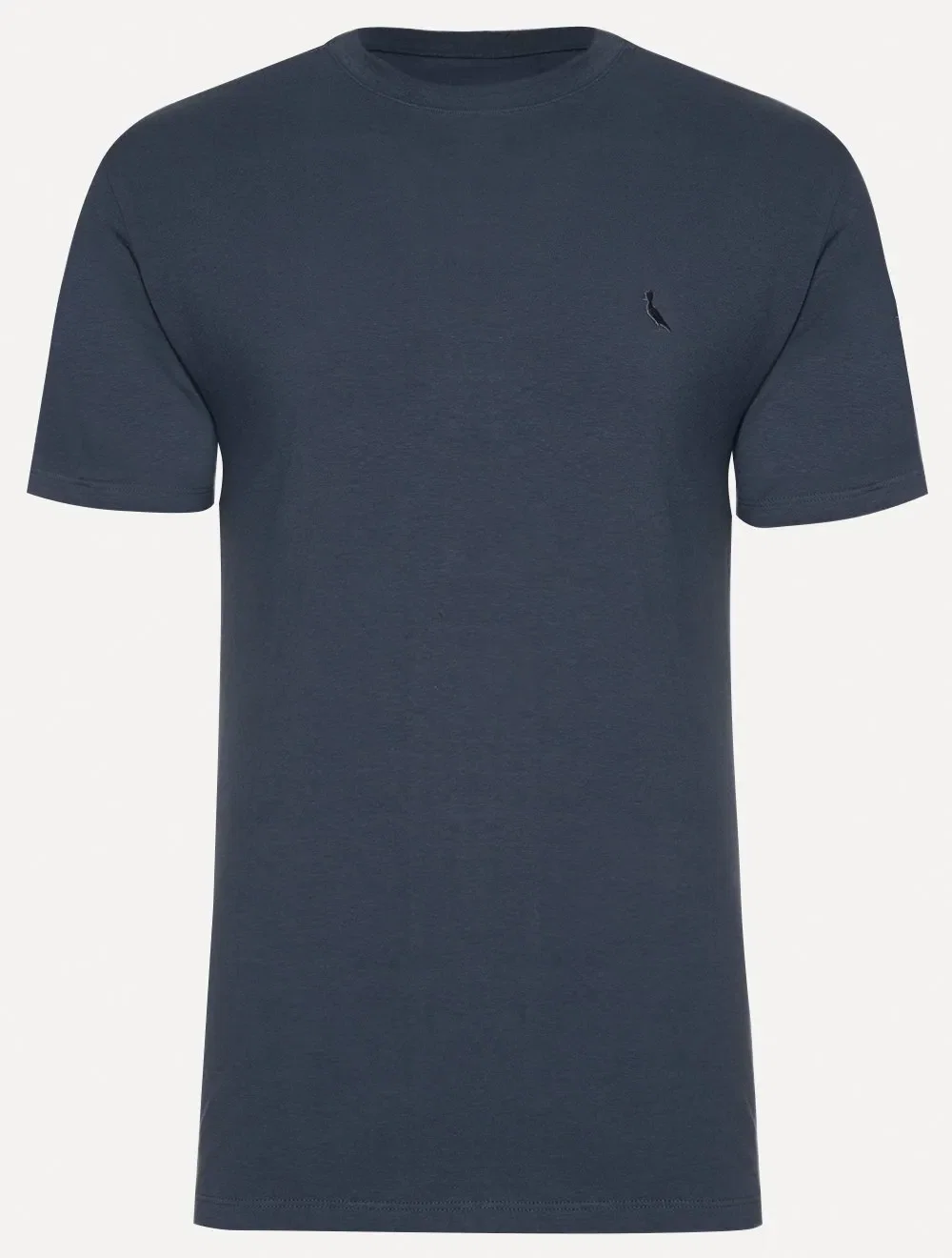 Camiseta Reserva Masculina Super Slim C-Neck Azul Marinho