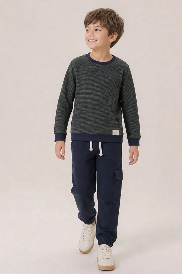 Conjunto Infantil em Malha