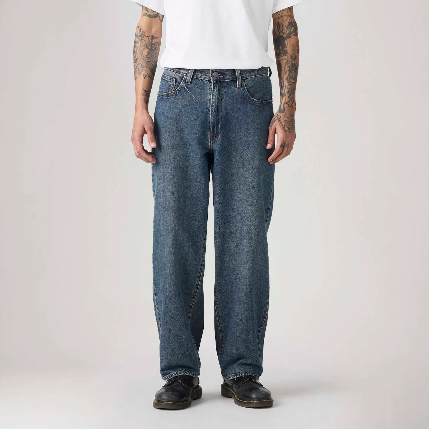 Calça Jeans Levi's® 578® Baggy Lavagem Escura — imagem 1