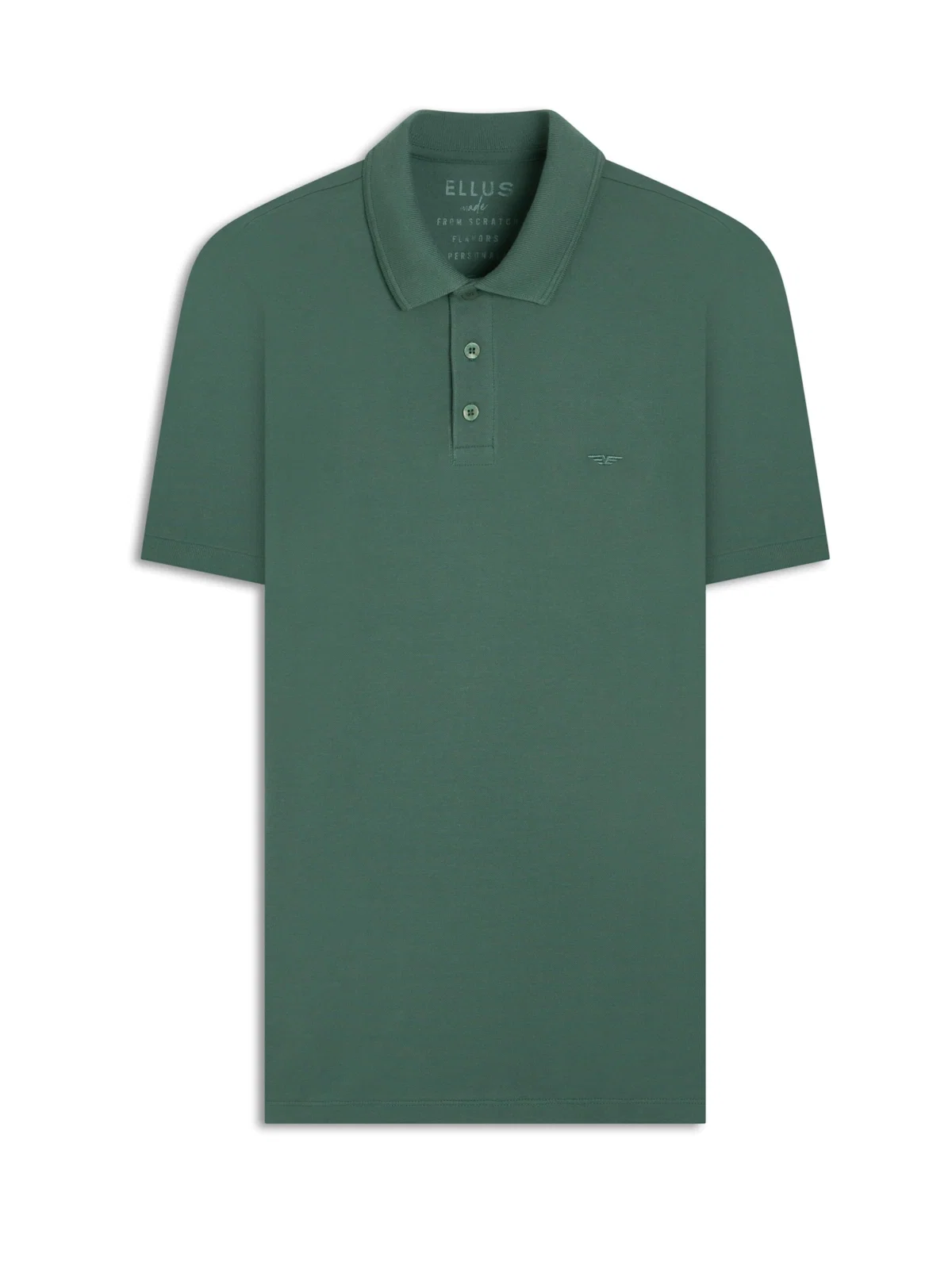 Polo Piquet Easa Embossed Classic Mc Bottle