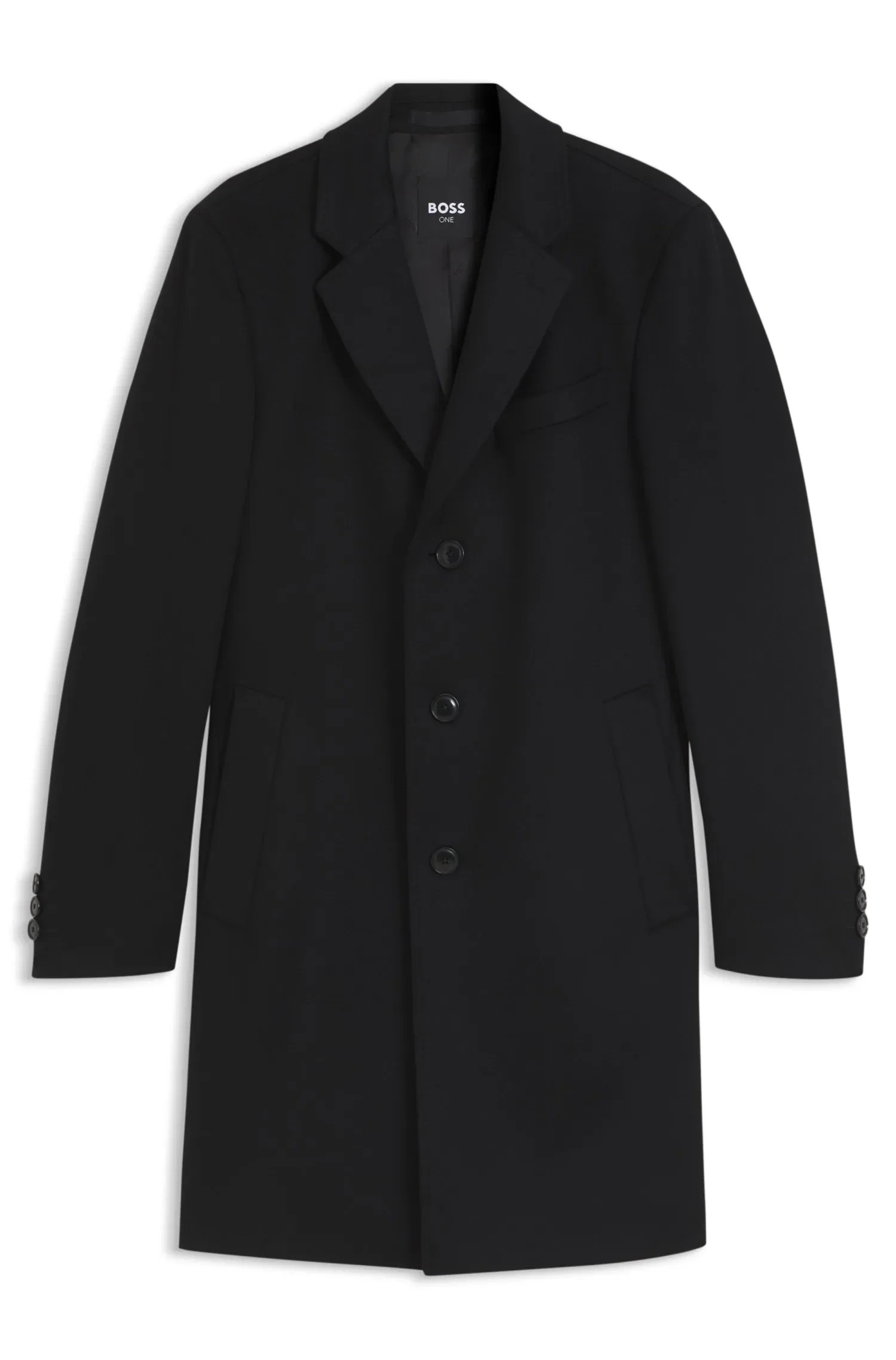 Casaco Formal Slim-Fit Em Lã Com Caxemira — imagem 1