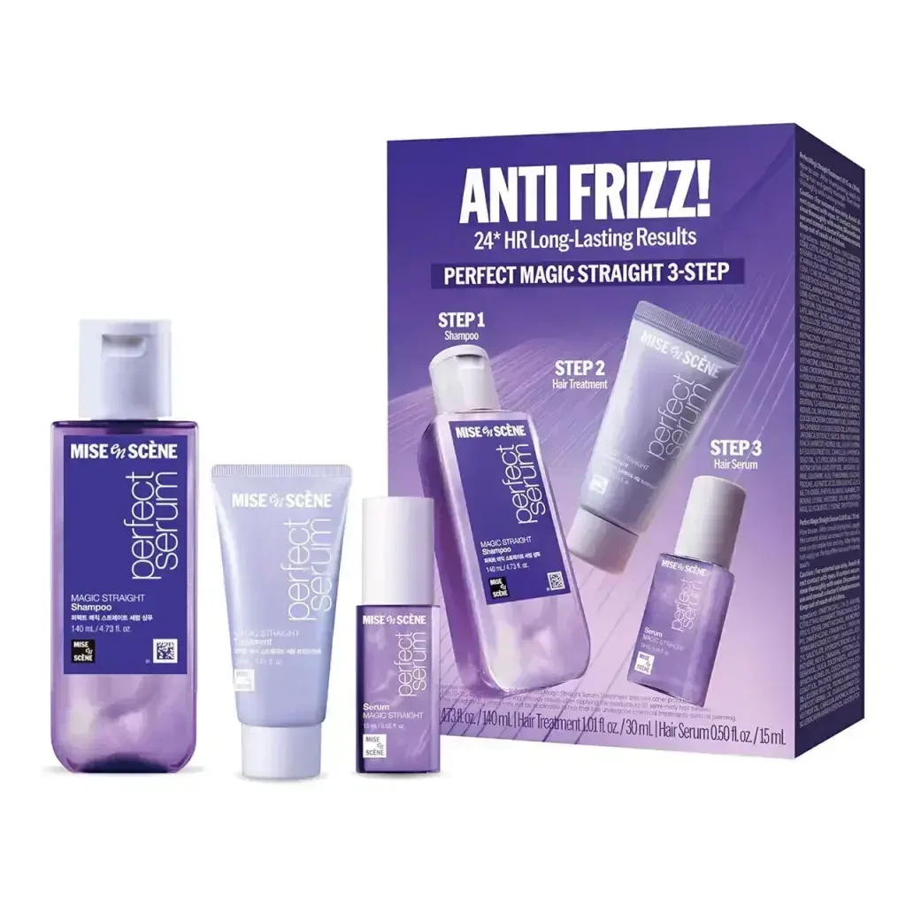 Kit Mise en Scène Perfect Serum Magic Straight