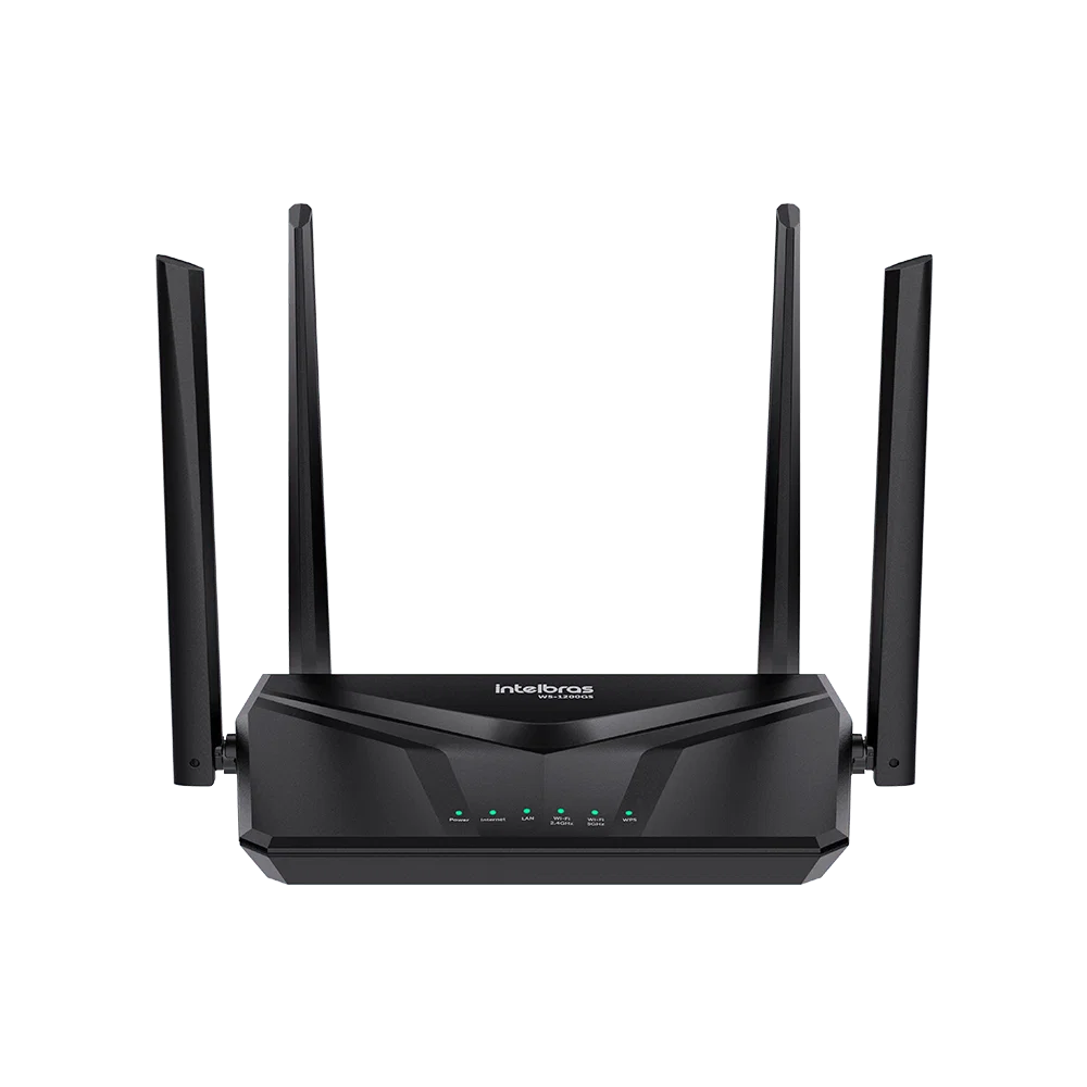 Roteador Wi-Fi Residencial W5 1200 GS Intelbras