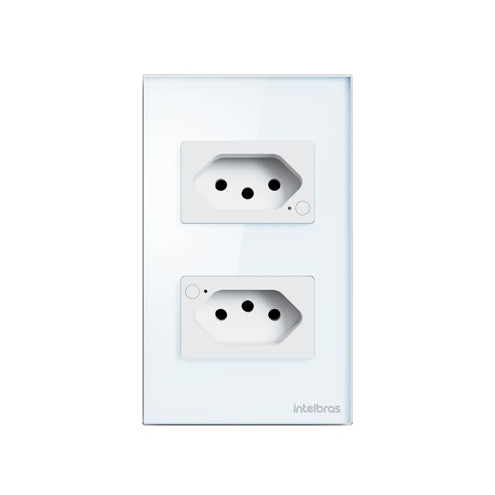 Tomada Inteligente Wi-Fi Branco ETW 1002 Intelbras