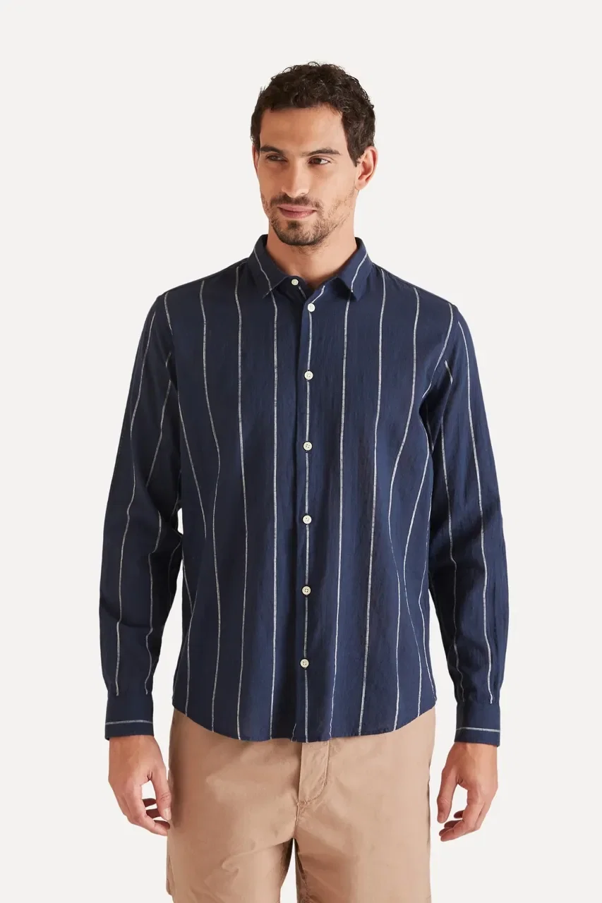 Camisa Ml Listra Veneza