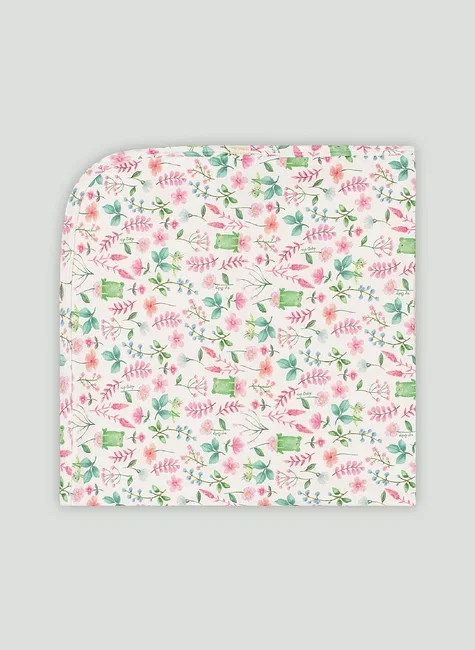 Manta Comfy Unissex para Bebê em Suedine Premium (Branco) Up Baby