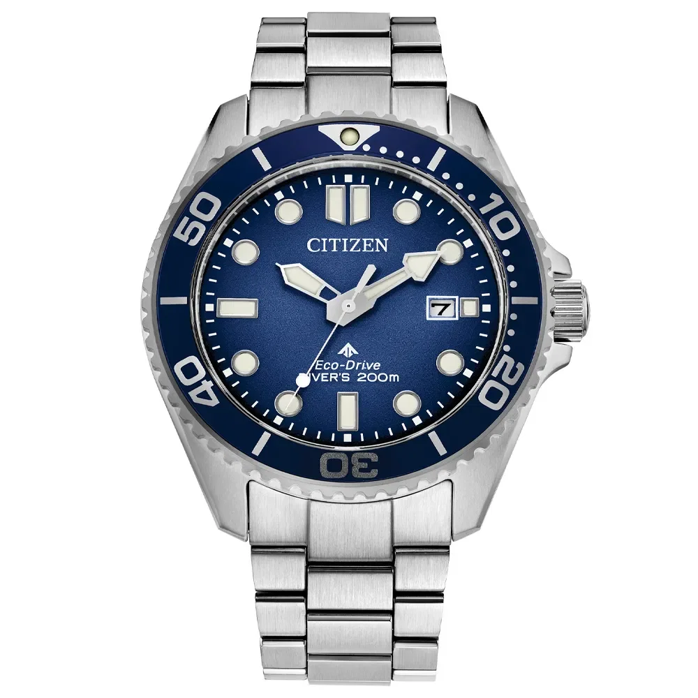 Relógio Citizen Dive Masculino em Aço Prateado BN0260-54LN — imagem 1