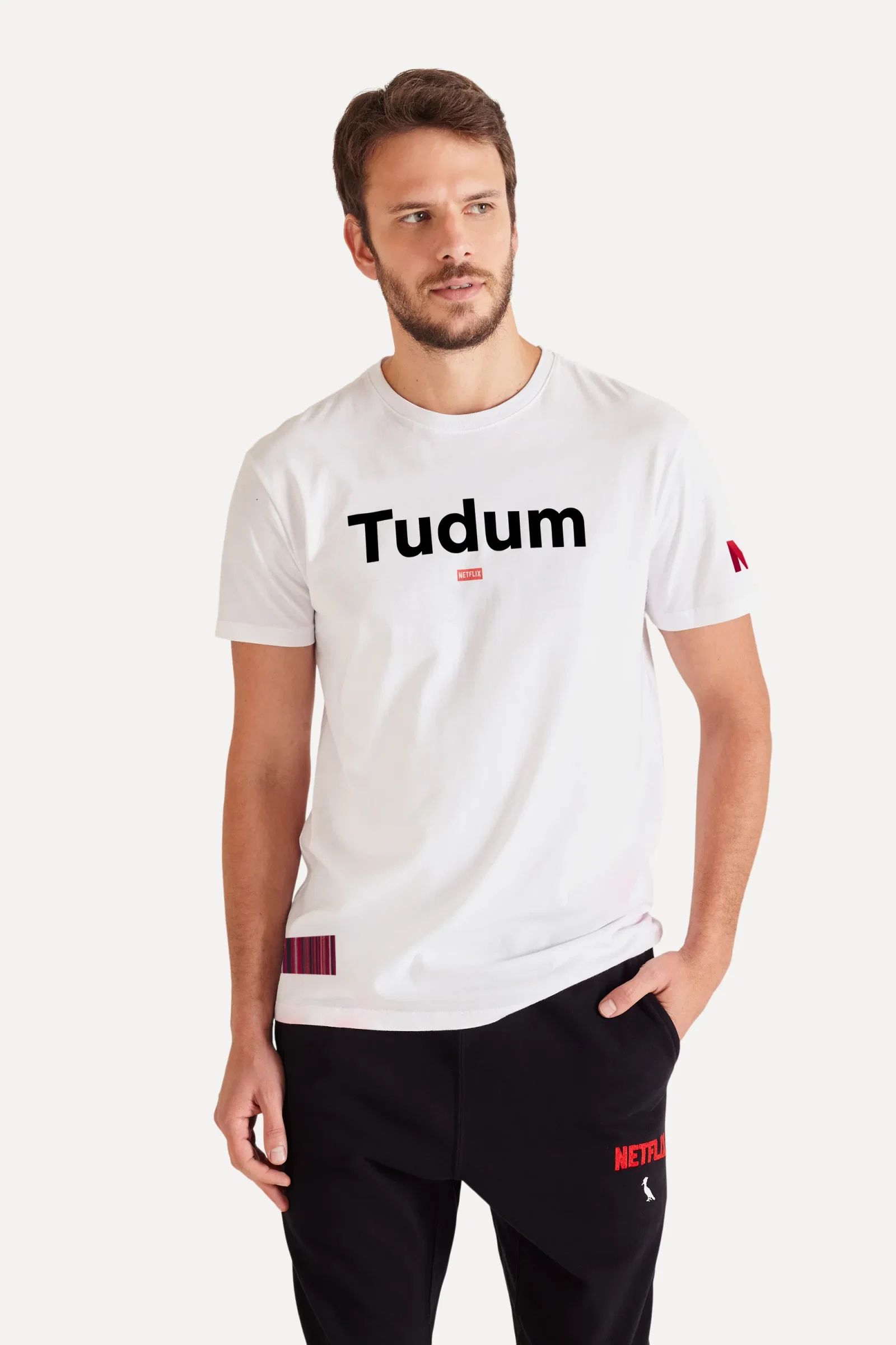 Camiseta Estampada Netflix Tudum — imagem 1