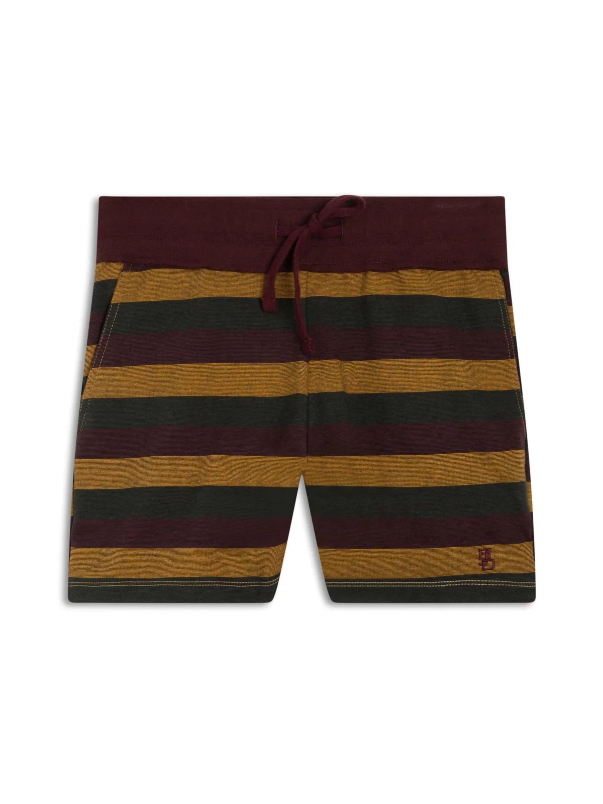 Bermuda Fleece Listrado Game Club Dark Wine