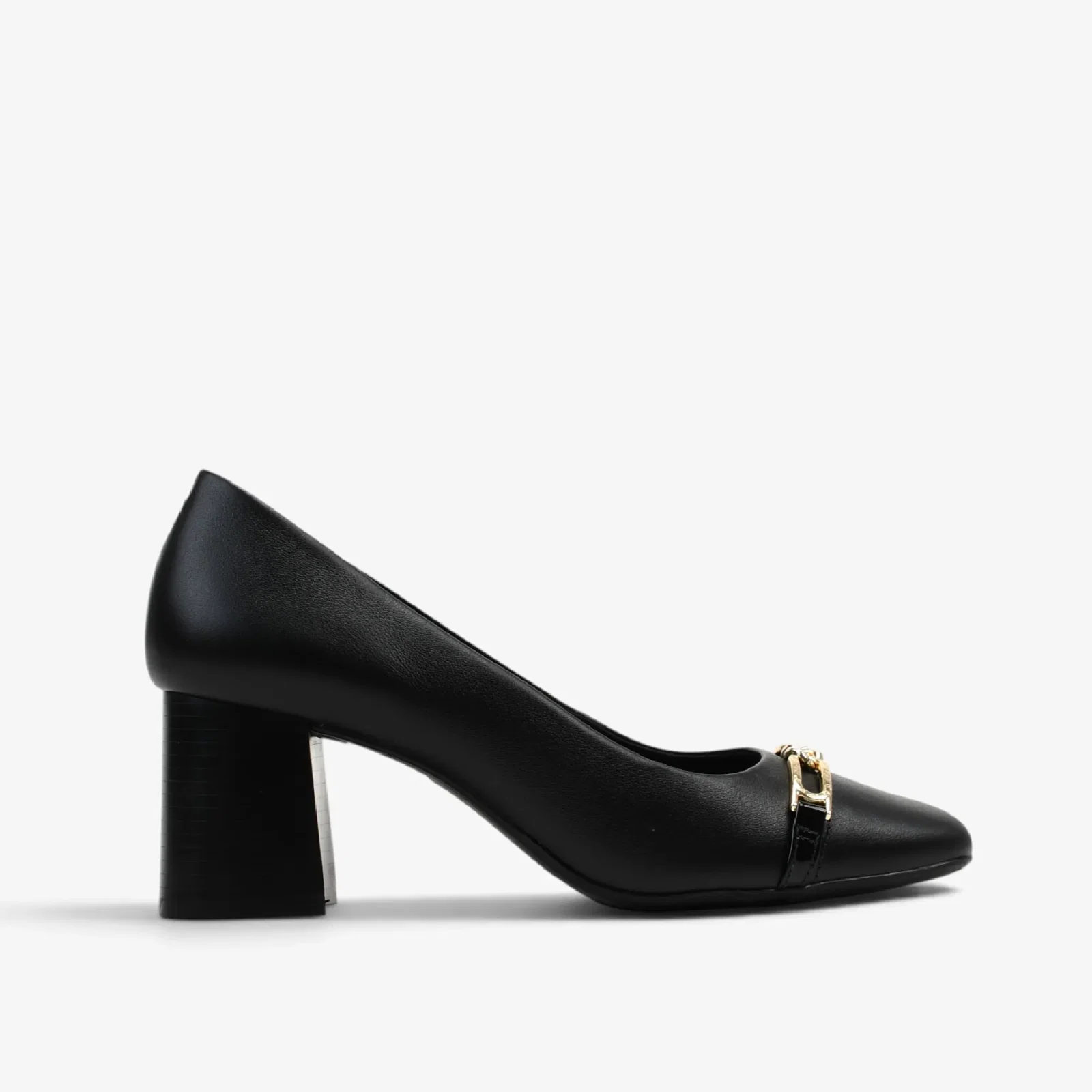 Scarpin Preto Couro