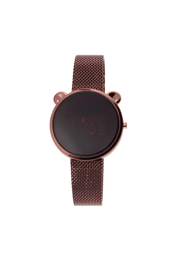 Relógio Digital Feminino Chilli Beans Urso Marrom