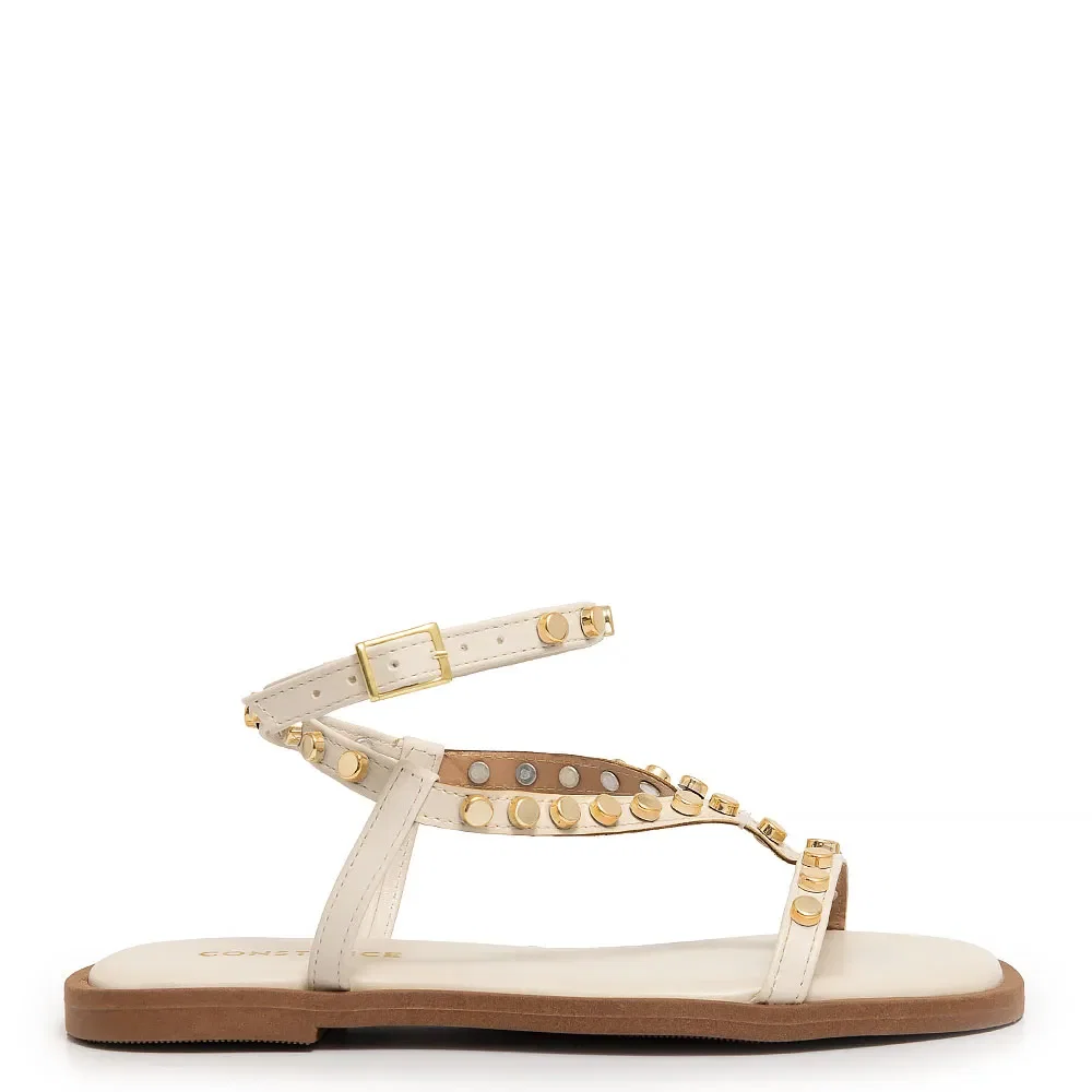 Rasteira Off White Tachas — imagem 1