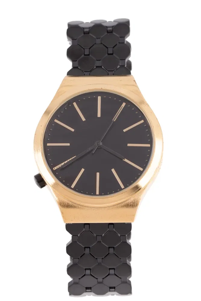 Relógio Analógico Feminino Infinity Metal Preto — imagem 1