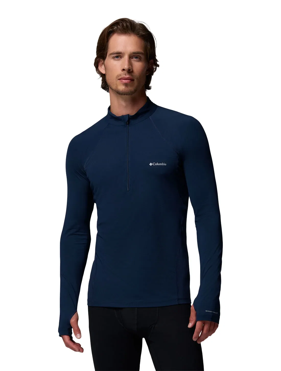 Blusa Baselayer Columbia Masculina Midweight Stretch Half Zip