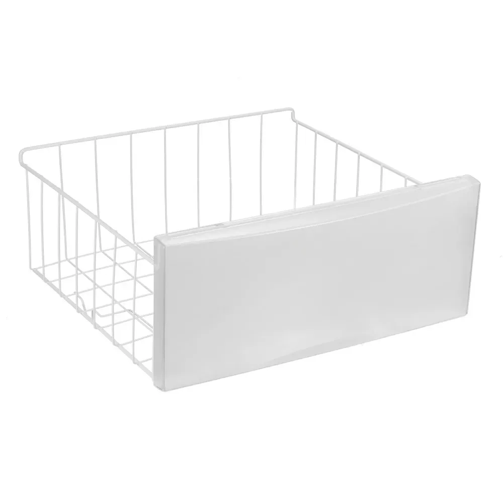 Cesto Aramado / Gaveta com Tampa Plástica Frontal p/ Freezer Vertical FEI19/FEI23/FEI27 Electrolux