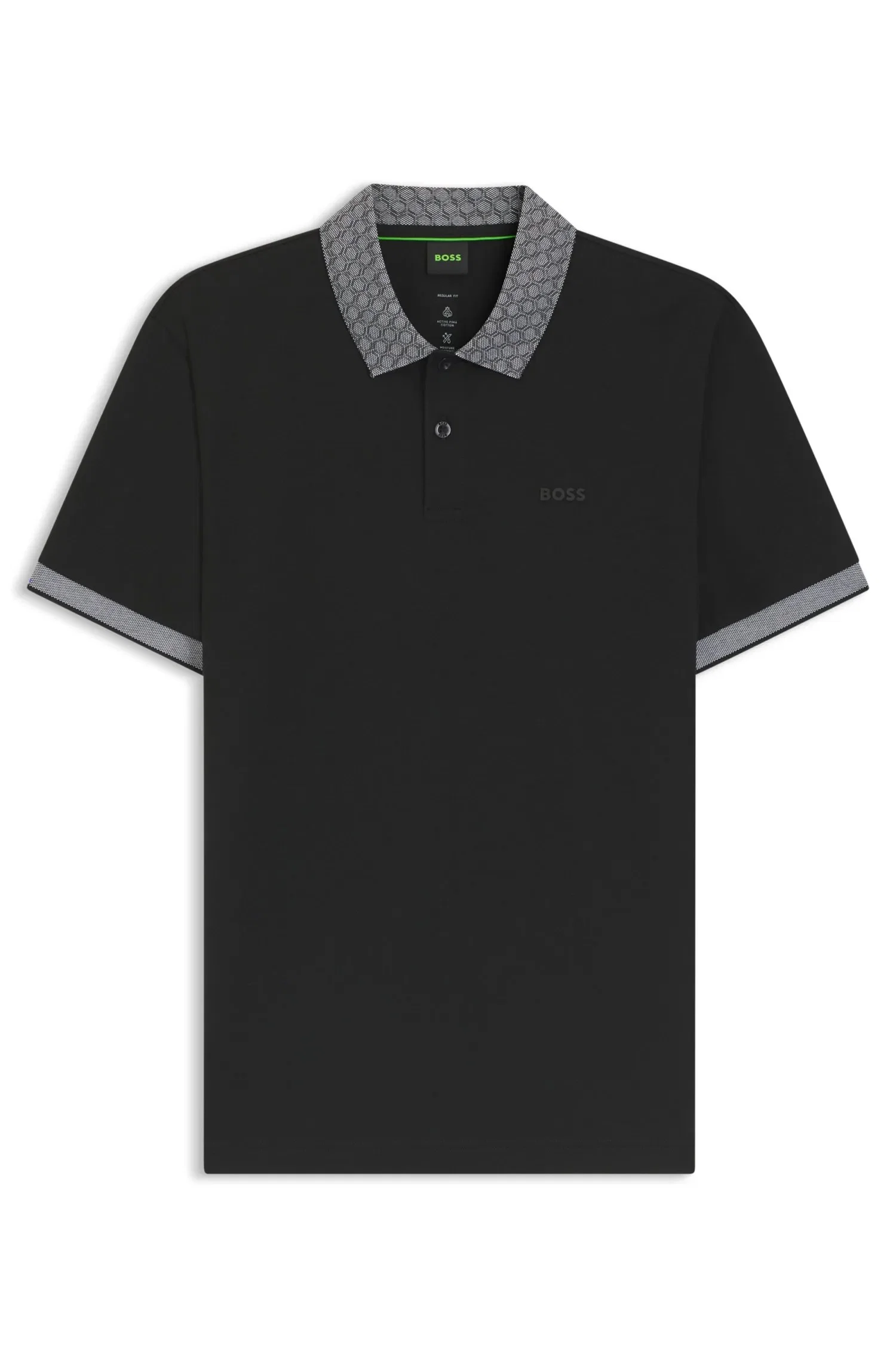 Polo Paddy Em Algodão Elástico