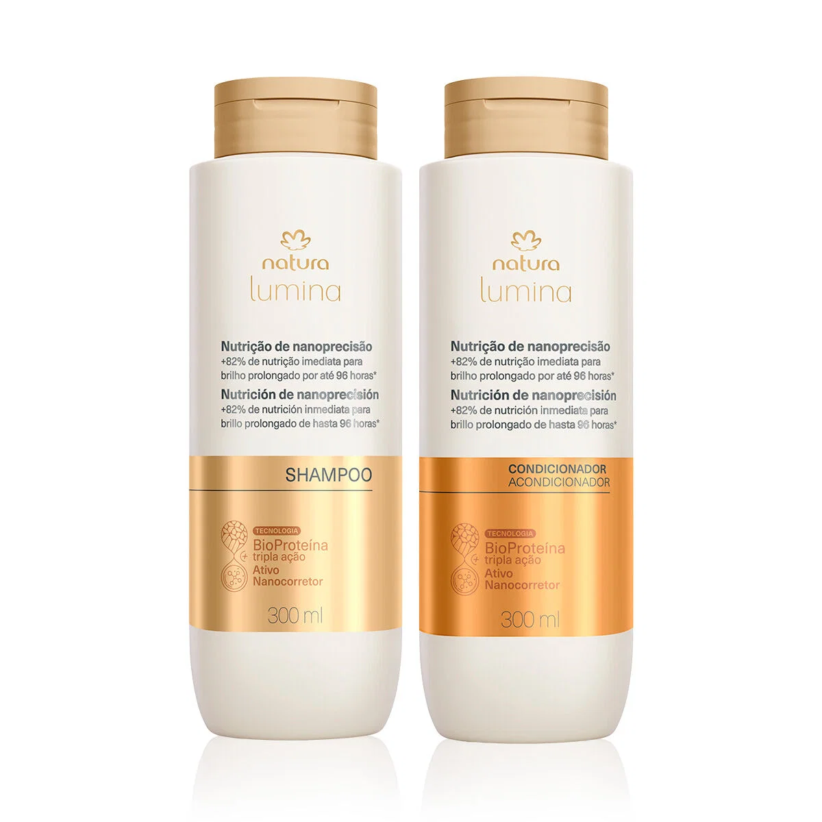 Kit Natura Lumina Nutrição e Nanoprecisão Shampoo e Condicionador (2 produtos)