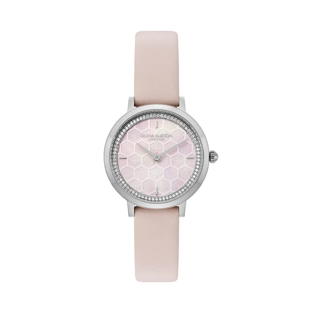 Relógio Olivia Burton Feminino Couro Rosa 24000270 — imagem 1