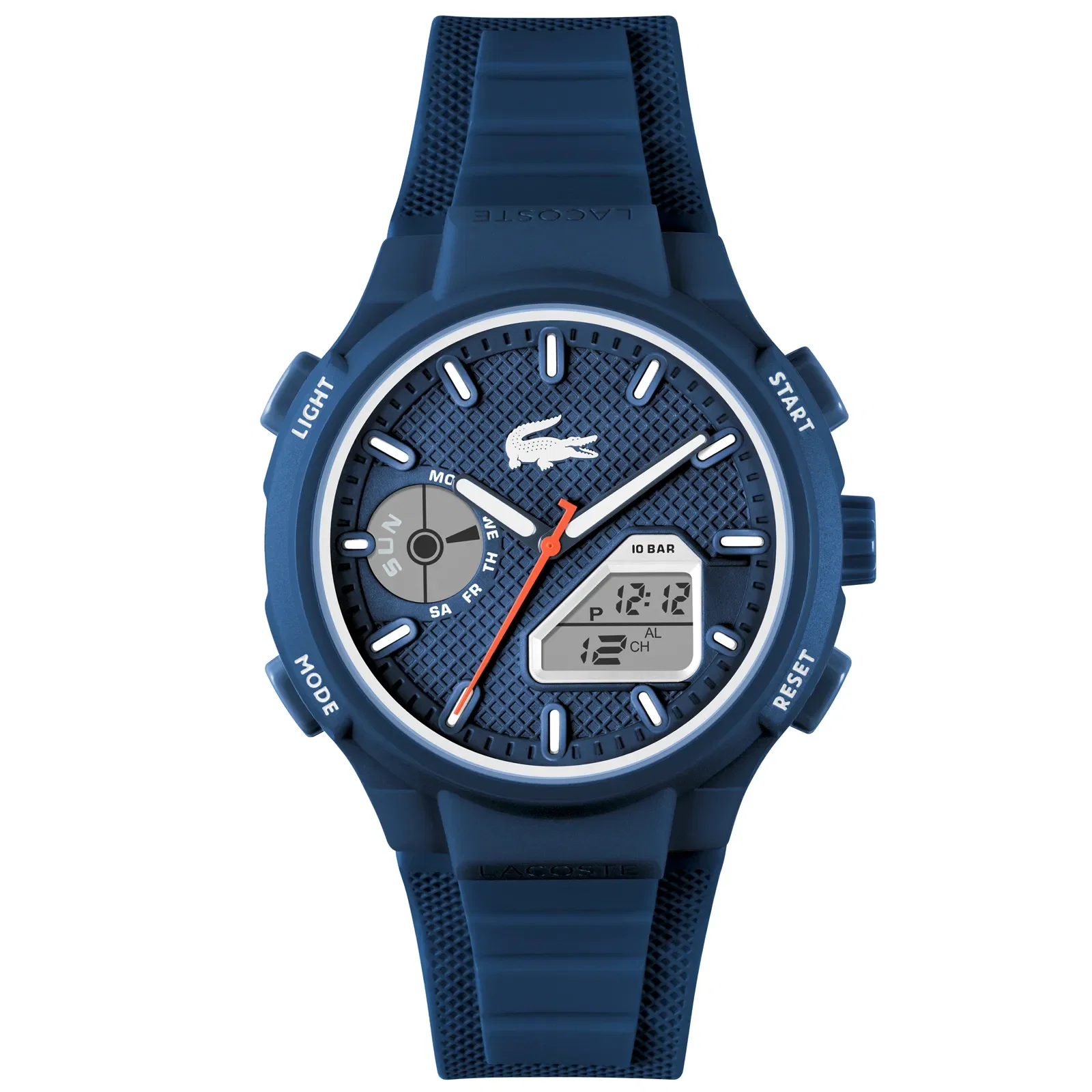 Relógio Lacoste LC33 Masculino Borracha Azul 2011370
