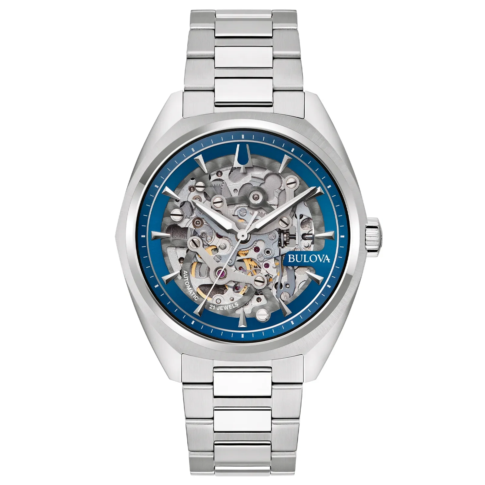 Relógio Bulova Surveyor Masculino em Aço 96A292N
