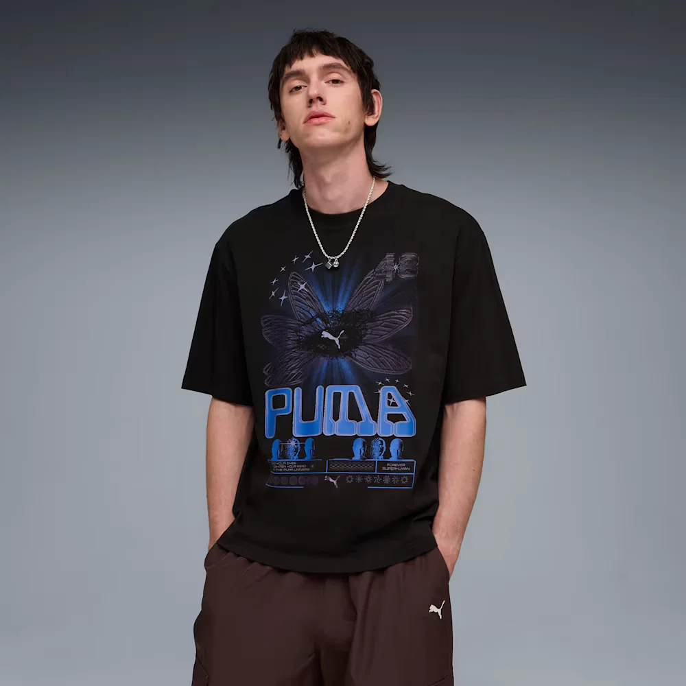 Camiseta Graphic Boxy Masculina — imagem 1