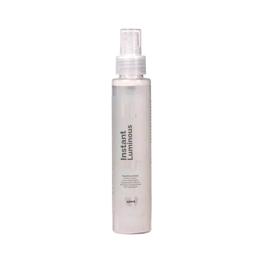 Bruma Fixadora Nina Makeup Instant Luminous Holográfica 120ml