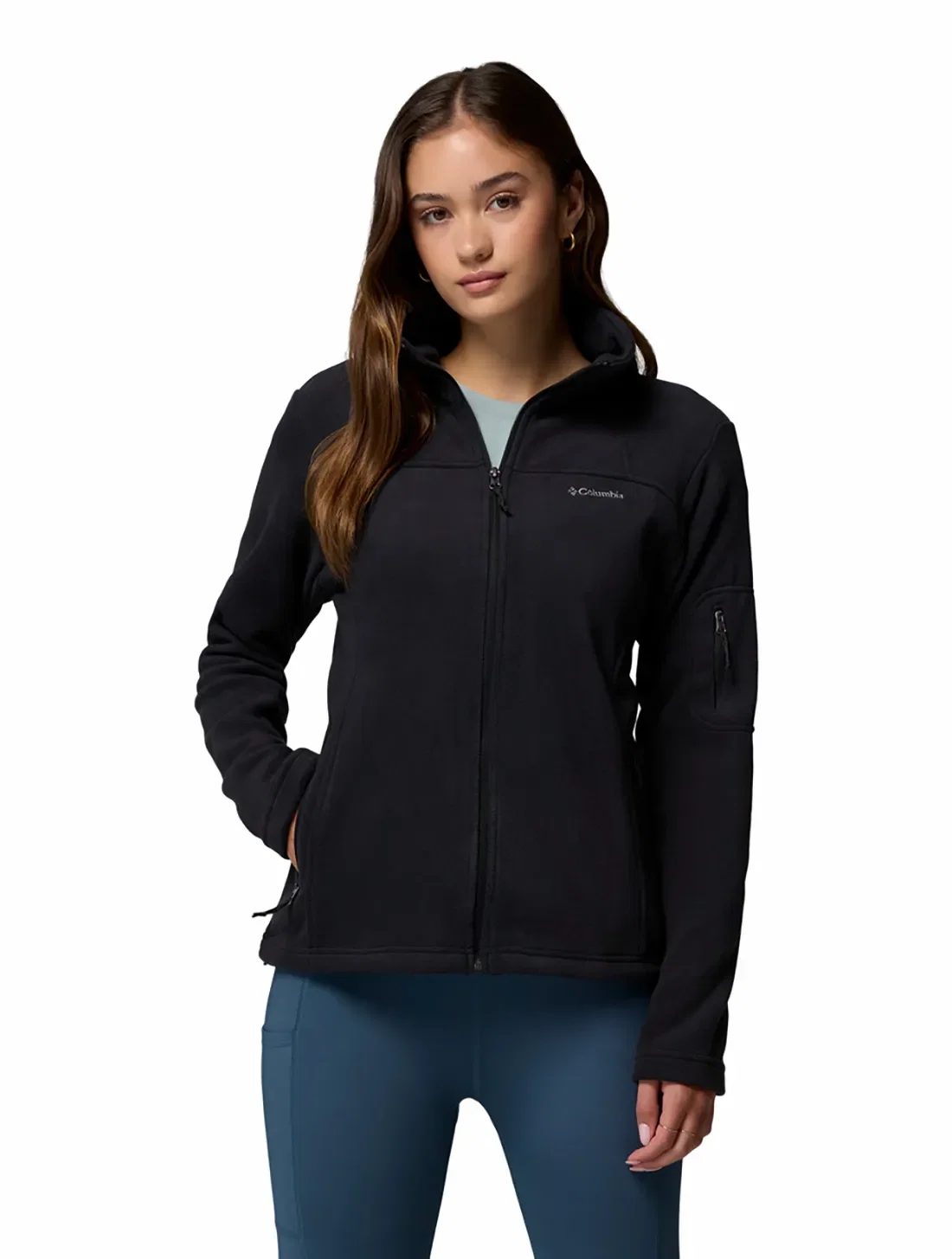Jaqueta Fleece Columbia Feminina Fast Trek™ II — imagem 1