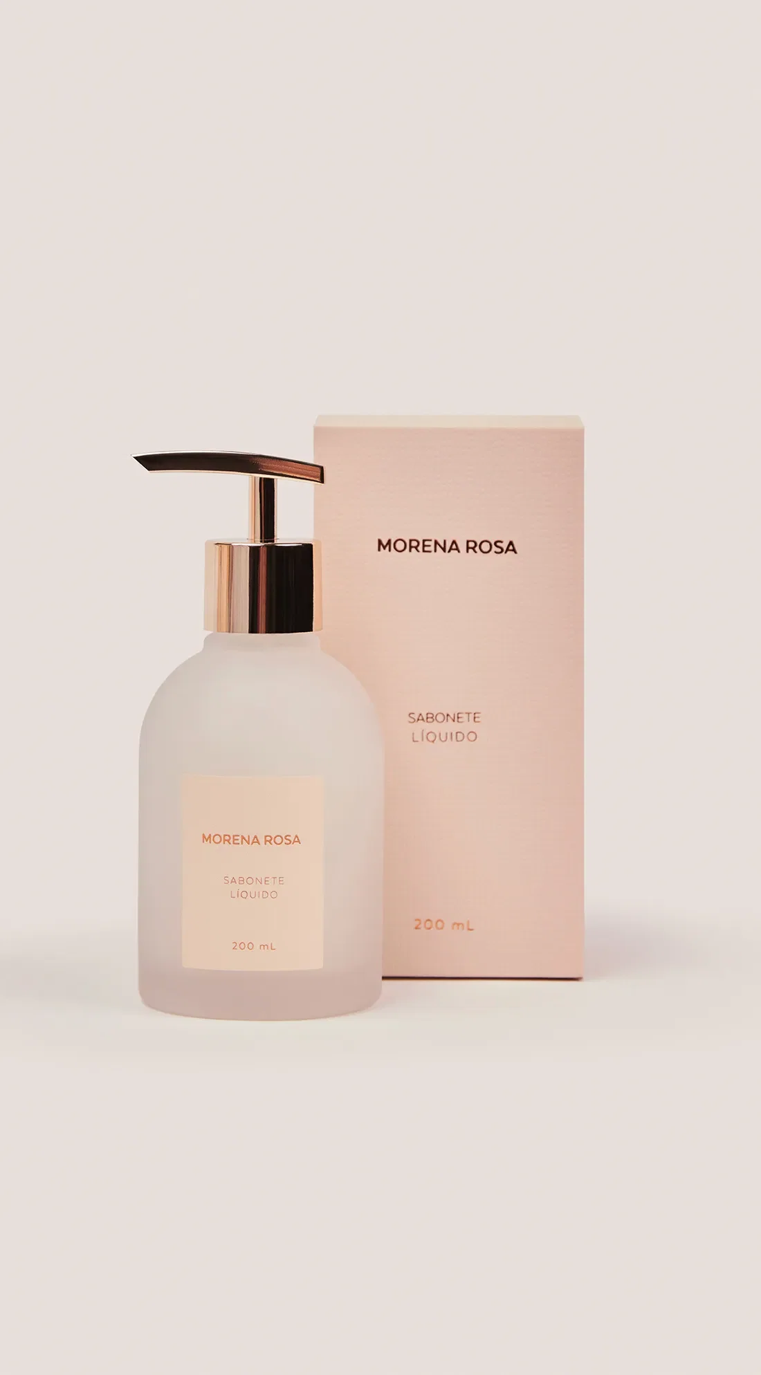 Sabonete Liquido Morena Rosa 200 Ml Laranja — imagem 1