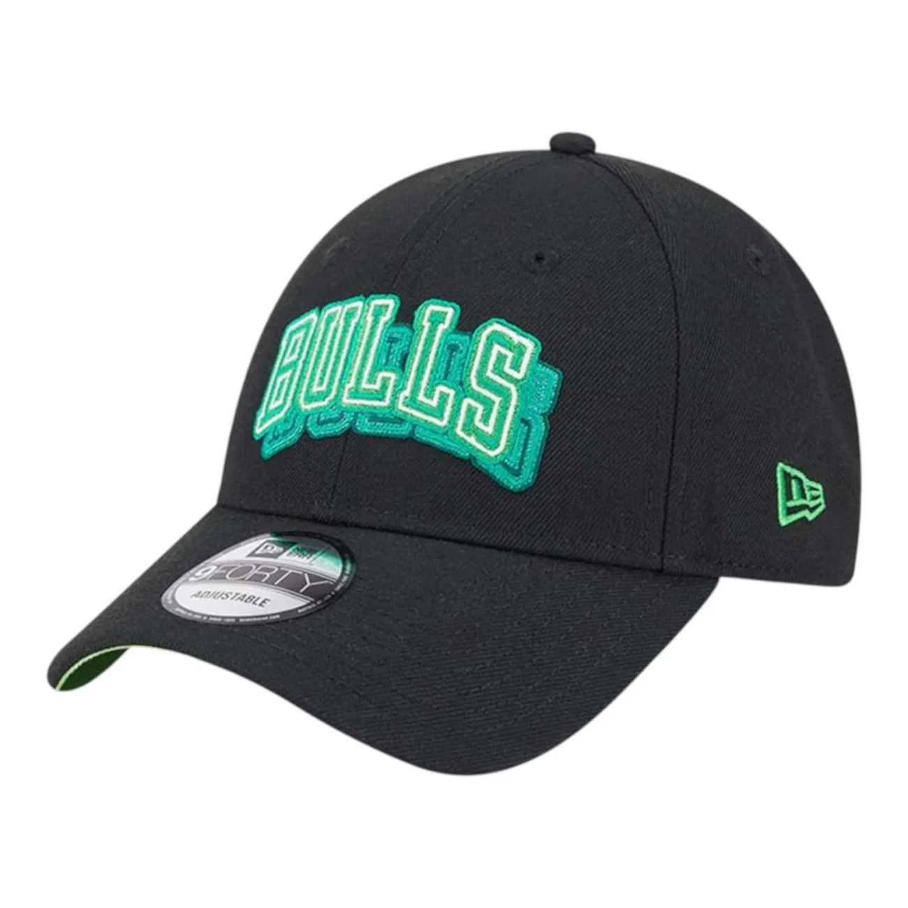 Boné New Era 940snap Chicago Bulls Neon Masculino — imagem 1