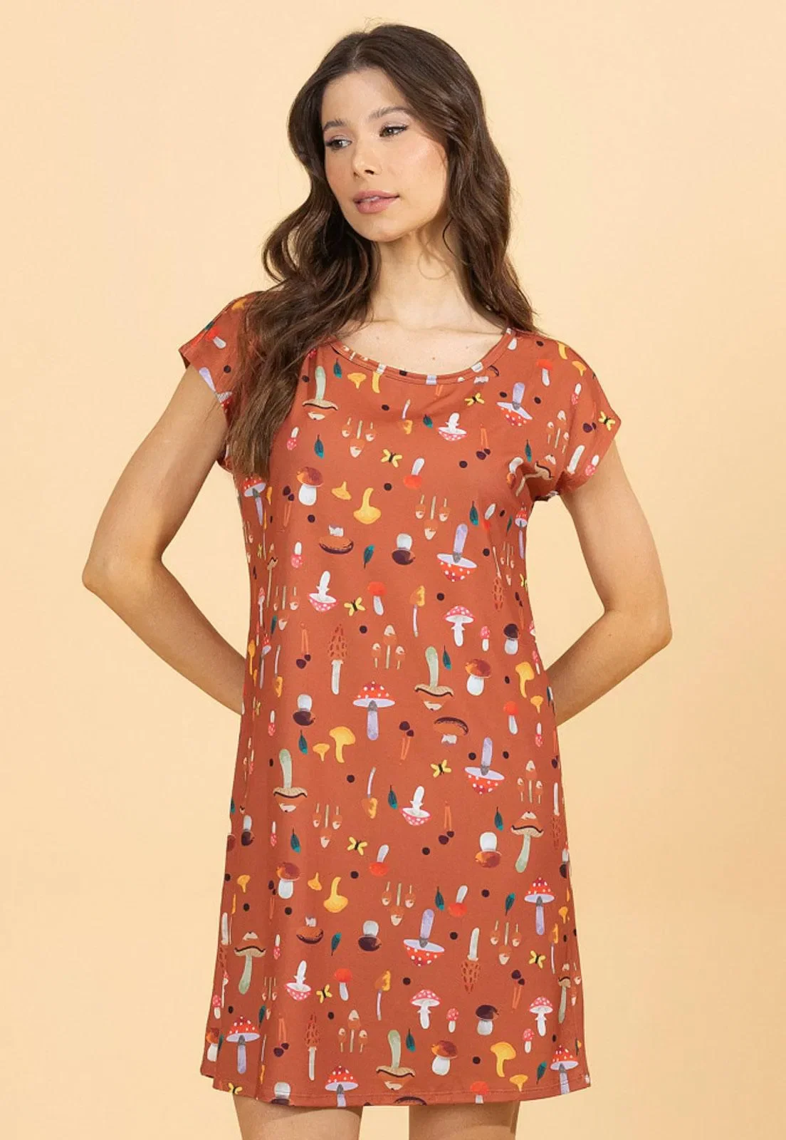 Camisão deViscose Digital Recco
