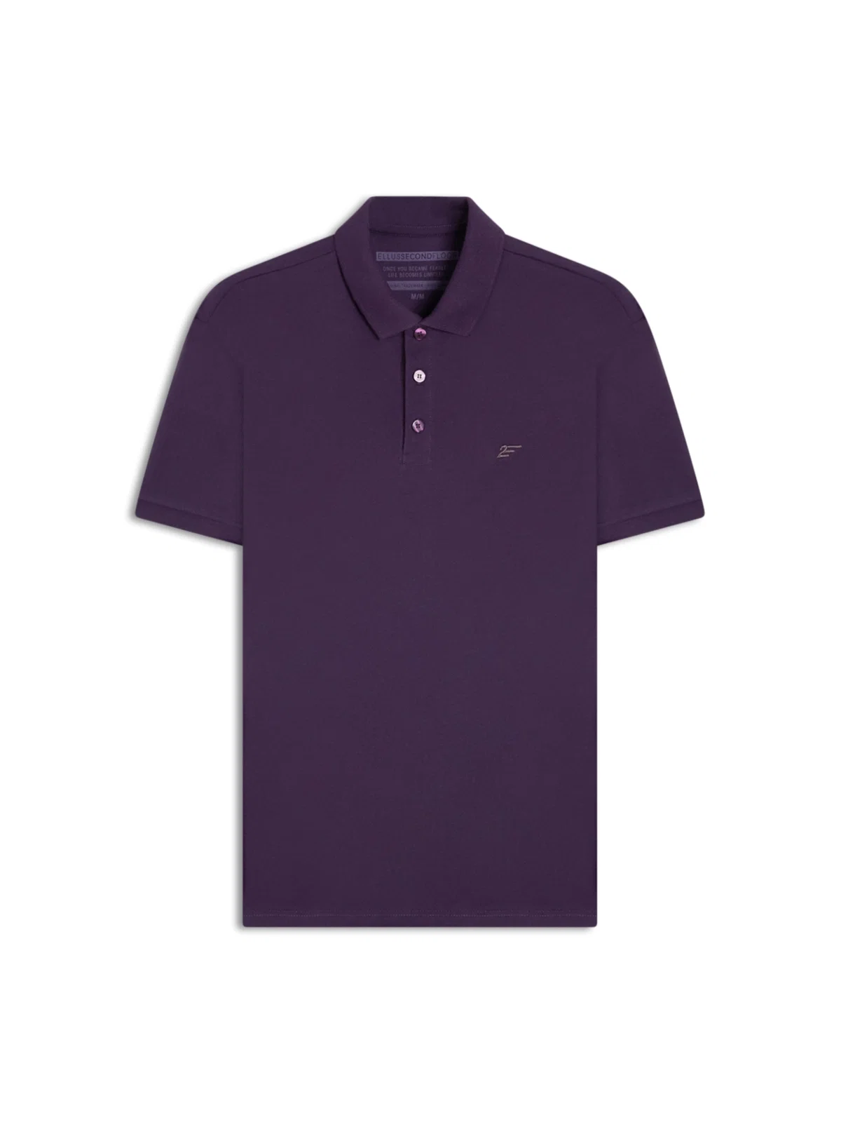 Polo Piquet 2nd Floor Classic Old Purple — imagem 1
